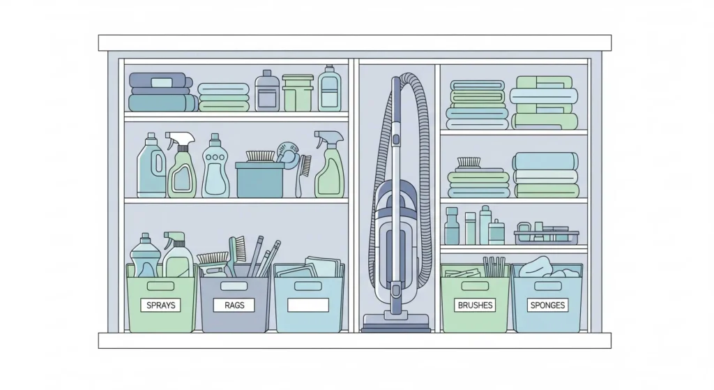 Organizing Your Cleaning Supplies