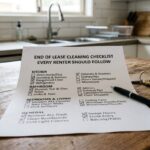 End of Lease Cleaning Checklist Every Renter Should Follow
